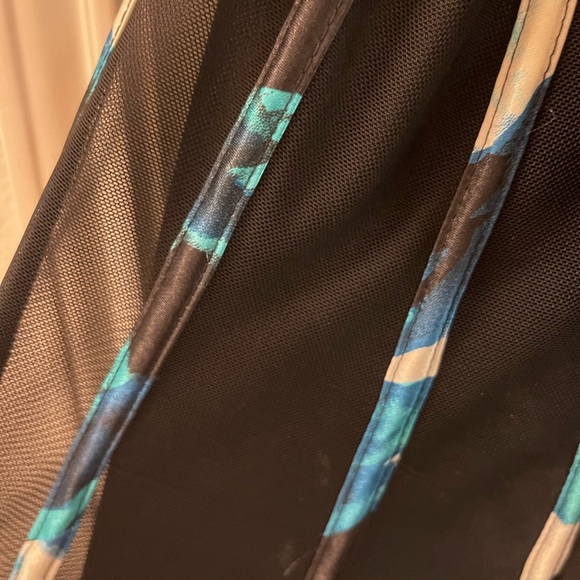 J.R. Nites Striped Midi Dress with Belt, 22W - Picture 6 of 15